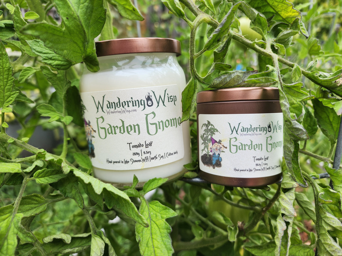 Garden Gnome - 9.5oz Apothecary Candle