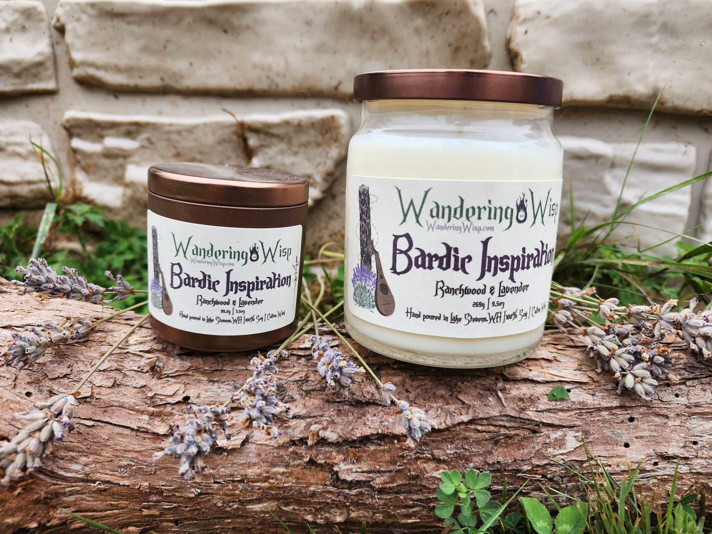 Bardic Inspiration - 9.5oz Apothecary Candle