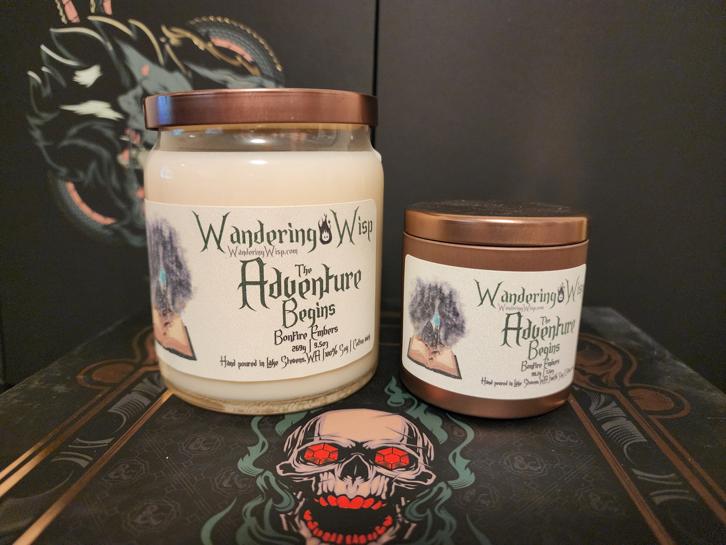 Adventure Begins - 9.5oz Apothecary Candle