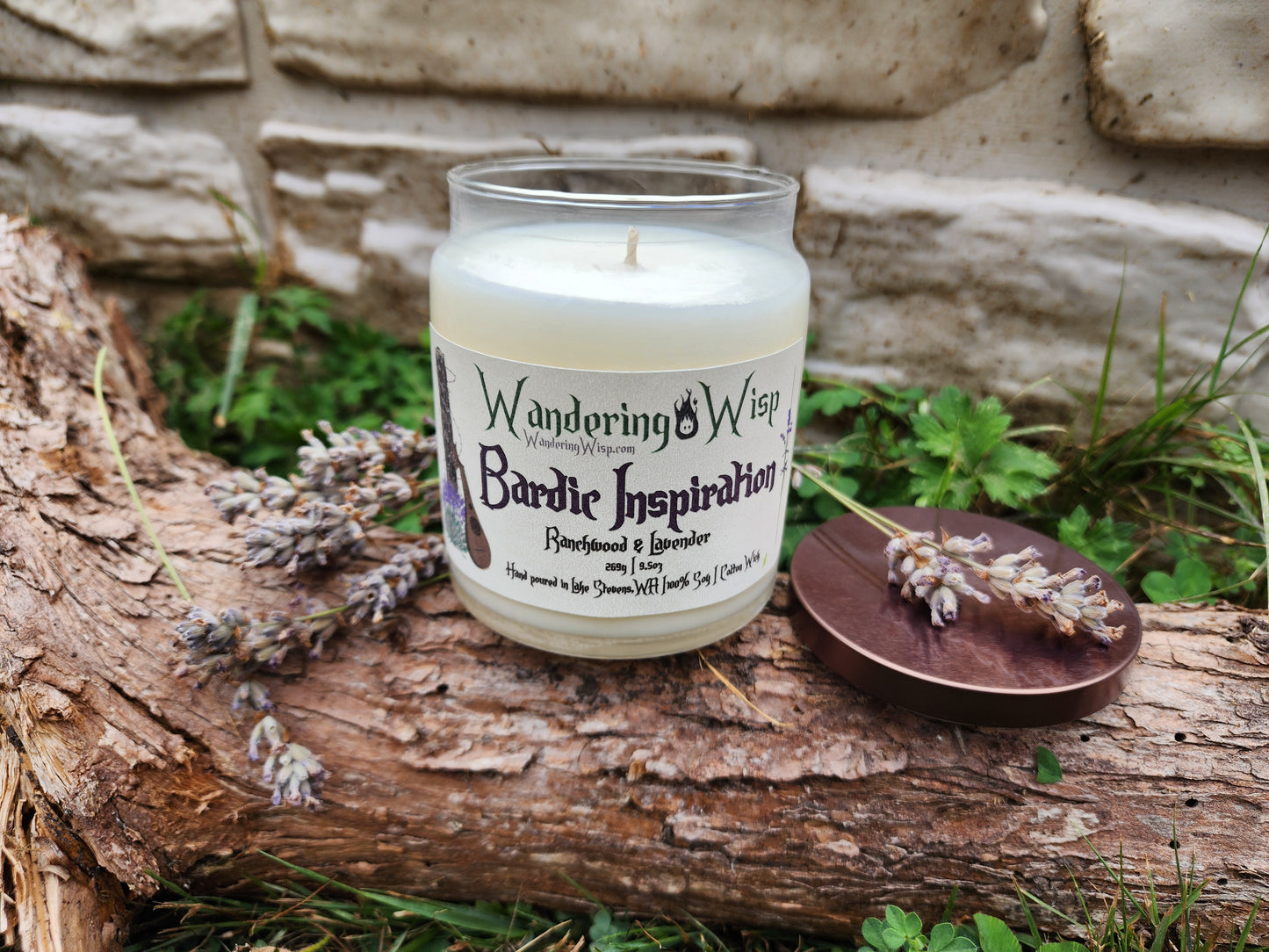 Bardic Inspiration - 9.5oz Apothecary Candle