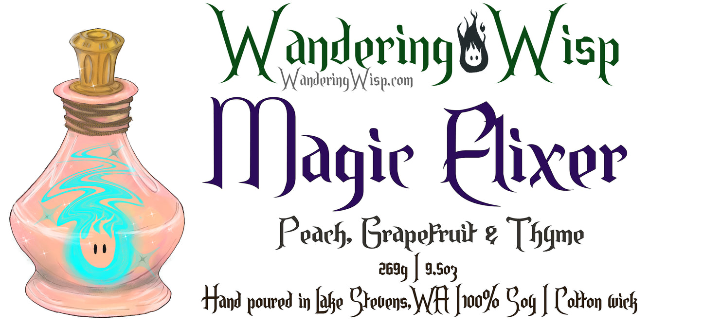 Magic Elixer - 9.5oz Apothecary Candle